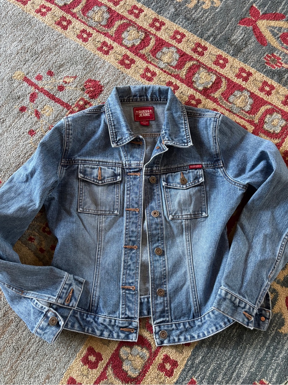 Vintage guess jeans jean jacket womens small